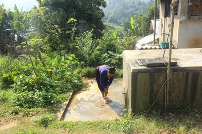 Hòa Bình: Huy động nguồn lực nâng cao tỷ lệ người dân nông thôn được sử dụng nước sạch, hợp vệ sinh